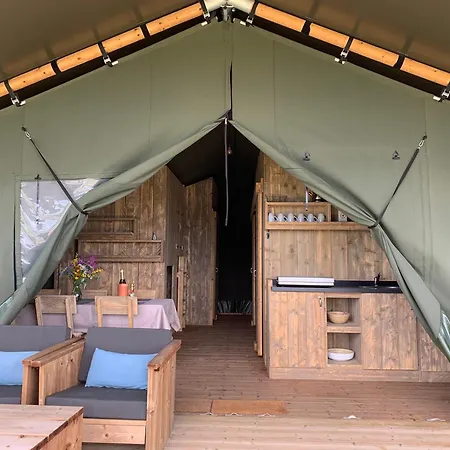 Luxusní stan Safari Tent With A Beautiful View At Lot Sous Toile *